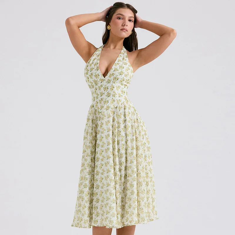 Mystic Flow Sundress - Light Yellow