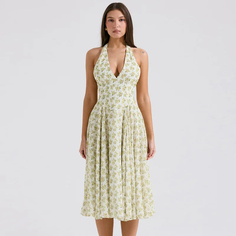 Mystic Flow Sundress - Light Yellow