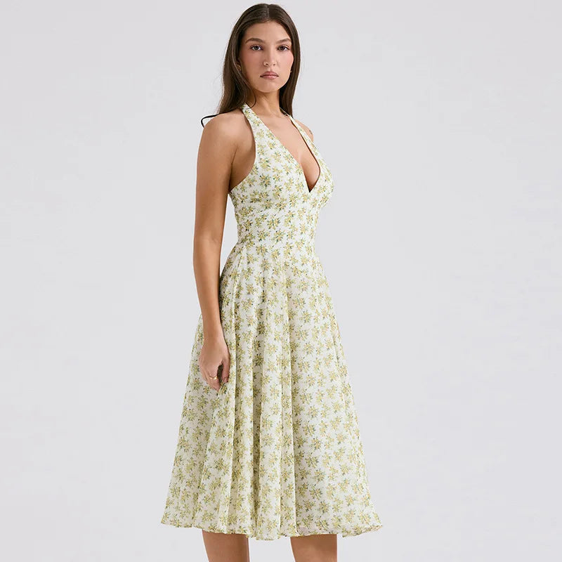 Mystic Flow Sundress - Light Yellow