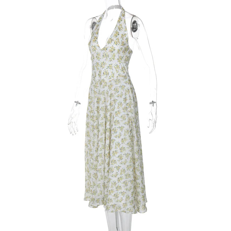 Mystic Flow Sundress - Light Yellow